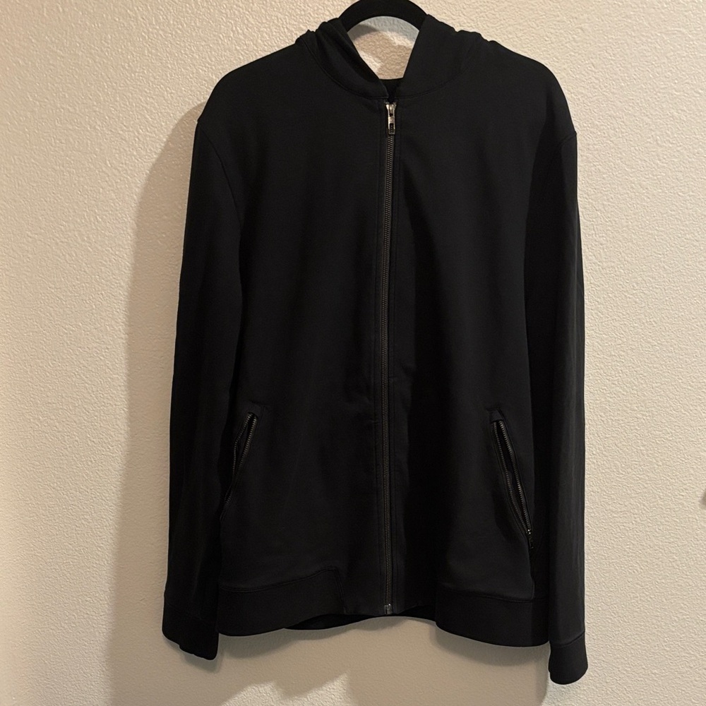 lululemon athletica Black Full‑Zip Hoodie Sweater